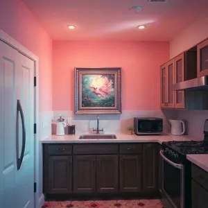 coastal kitchen mockup example 2
